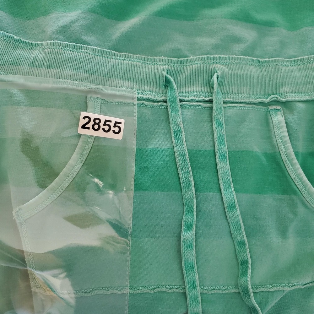 Gap Dress Women M Aqua Green Tank Sundress Drawstring French Terry Beach Vintage - Picture 8 of 8